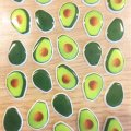 Check out these cute avocado stickers we found  perfect 